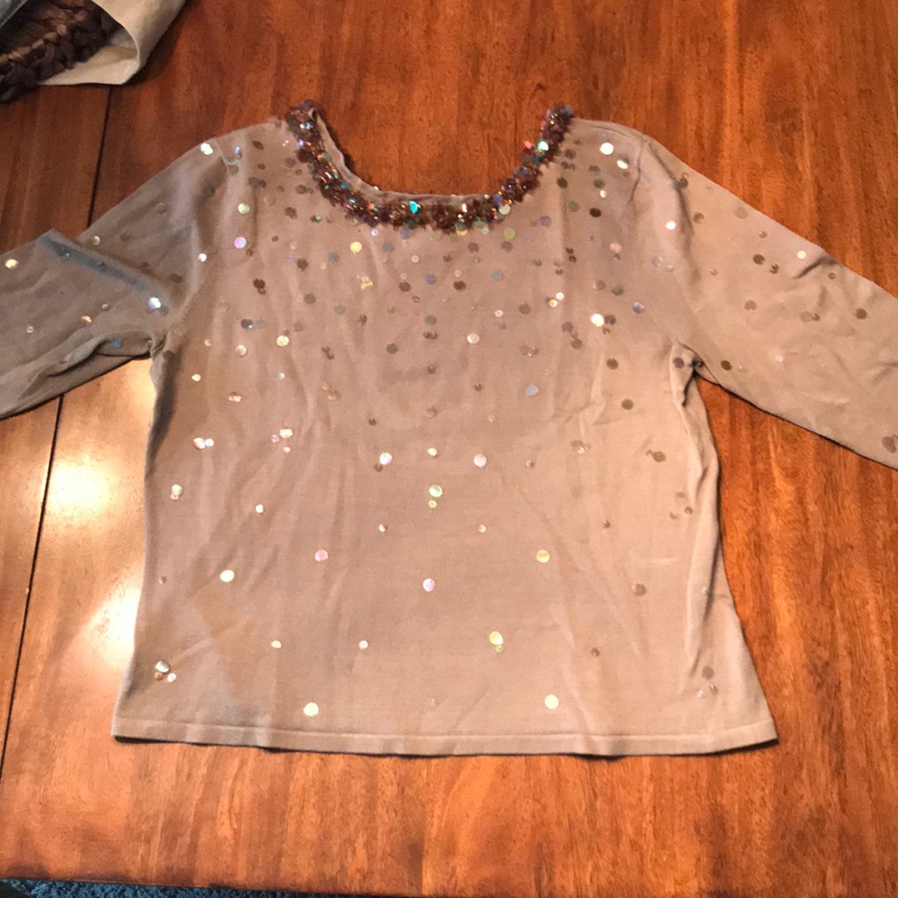 Taupe sweater